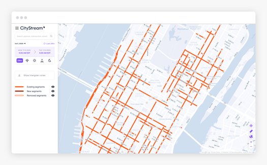 Nexar’s CityStream map for better navigation