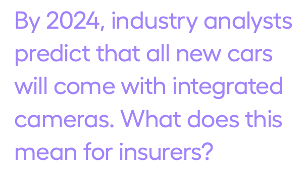 Self-Driving Cars Will Change Car Insurance Forever – Mirror – Visual  evidence for claims, risk and service